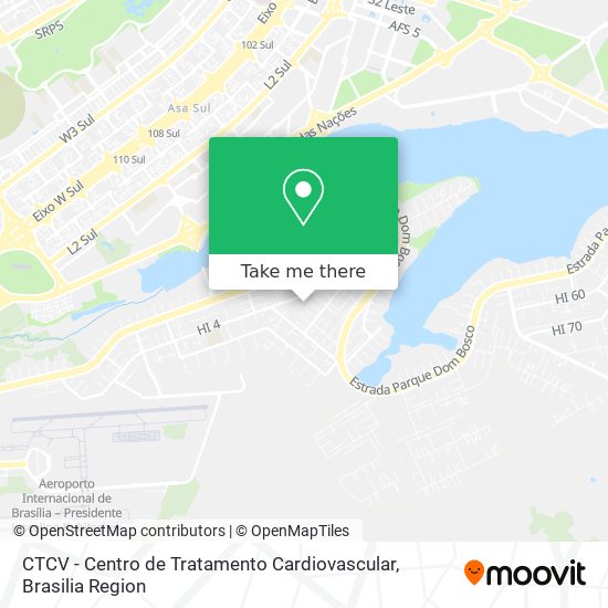 CTCV - Centro de Tratamento Cardiovascular map