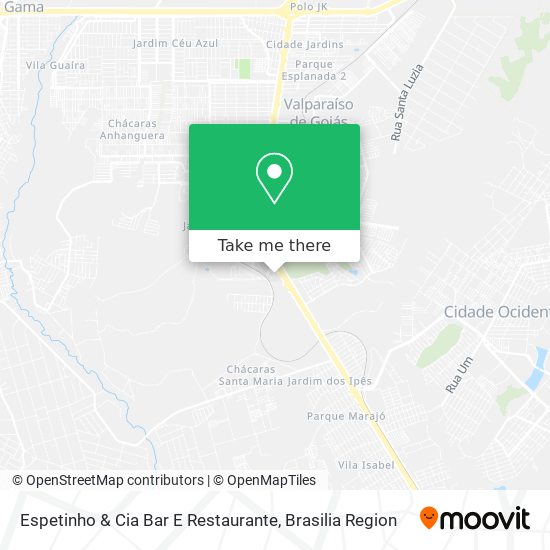 Espetinho & Cia Bar E Restaurante map