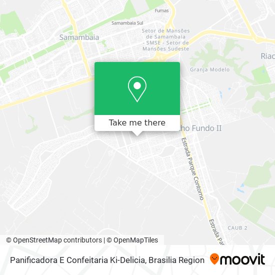Panificadora E Confeitaria Ki-Delicia map
