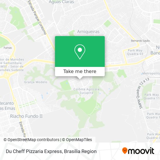 Mapa Du Cheff Pizzaria Express