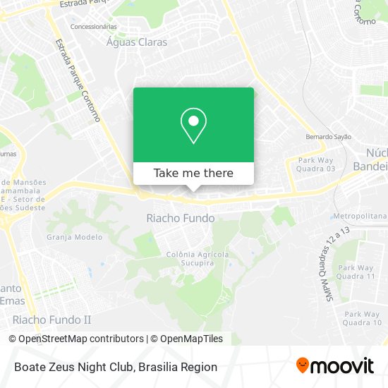 Boate Zeus Night Club map