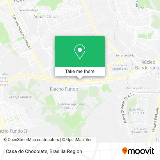 Casa do Chocolate map