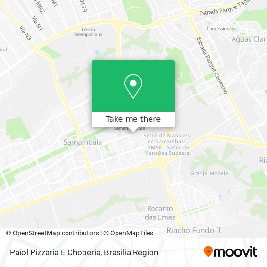 Paiol Pizzaria E Choperia map