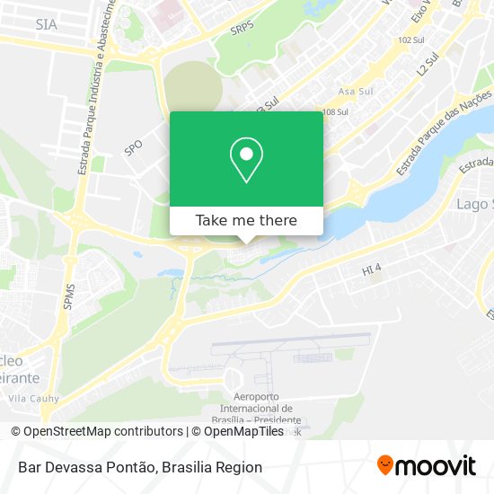 Bar Devassa Pontão map