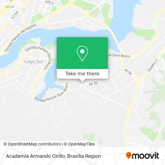 Academia Armando Cirillo map