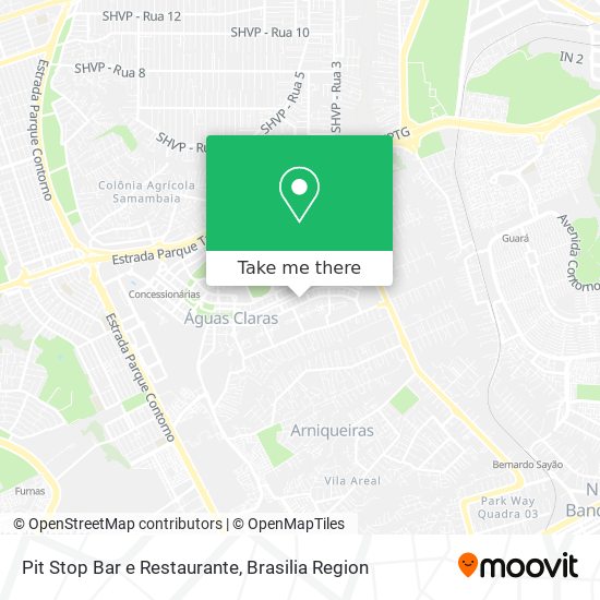 Pit Stop Bar e Restaurante map