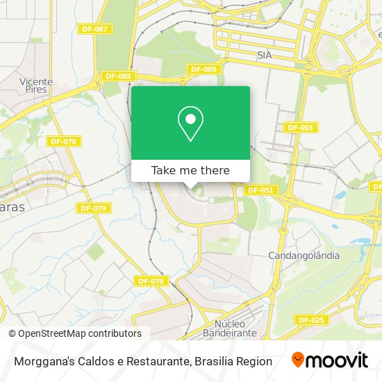 Morggana's Caldos e Restaurante map