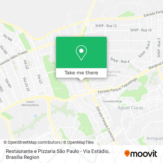 Restaurante e Pizzaria São Paulo - Via Estádio map