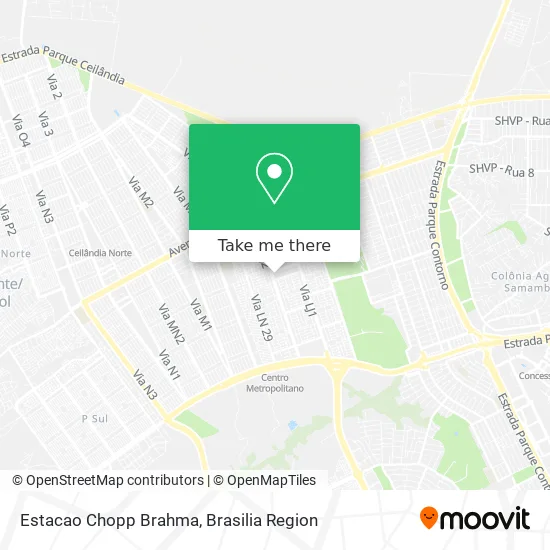 Estacao Chopp Brahma map