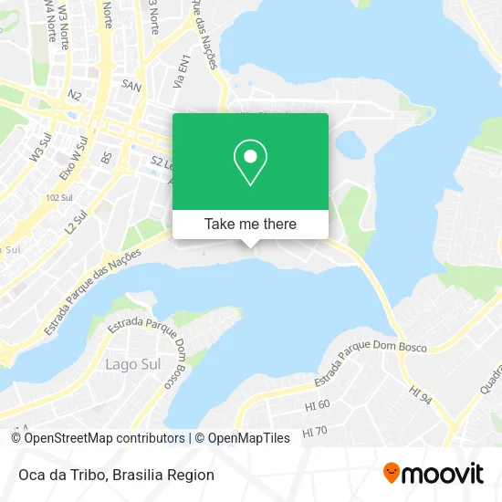 Oca da Tribo map