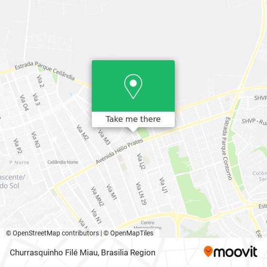 Churrasquinho Filé Miau map