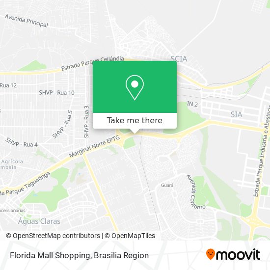 Florida Mall Shopping map