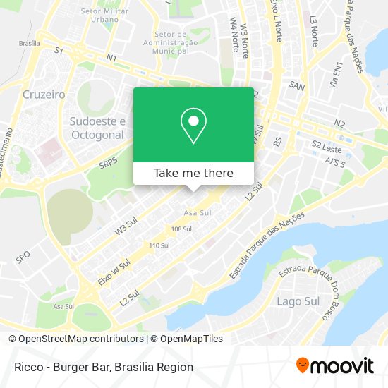 Ricco - Burger Bar map