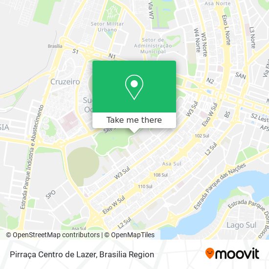 Pirraça Centro de Lazer map