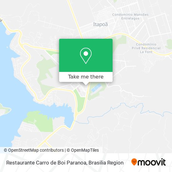 Restaurante Carro de Boi Paranoa map