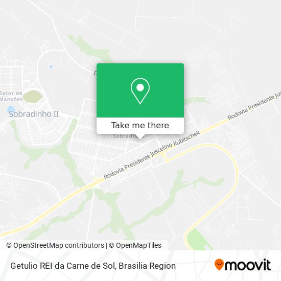 Getulio REI da Carne de Sol map