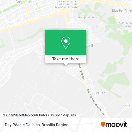 Day Pães e Delícias map