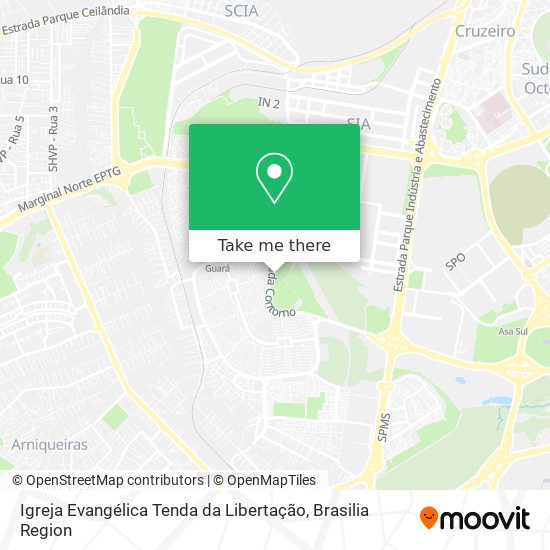 Igreja Evangélica Tenda da Libertação map