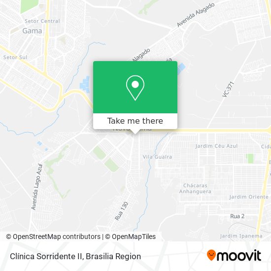 Clínica Sorridente II map
