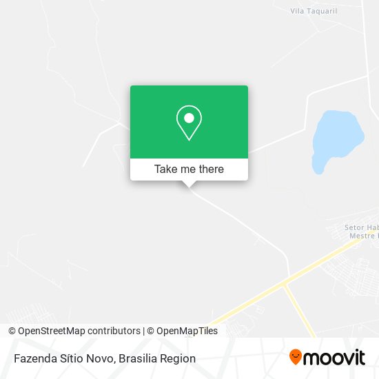 Fazenda Sítio Novo map