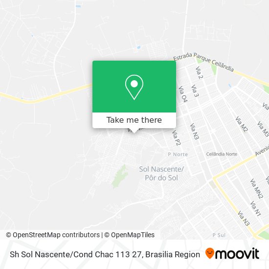Sh Sol Nascente / Cond Chac 113 27 map