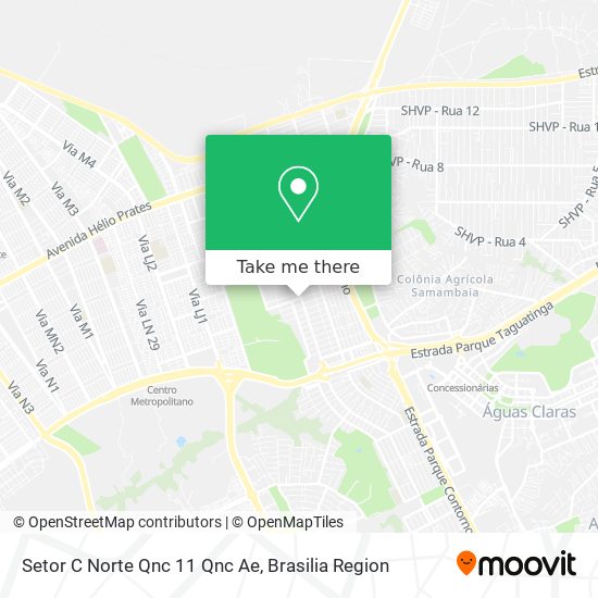Setor C Norte Qnc 11 Qnc Ae map
