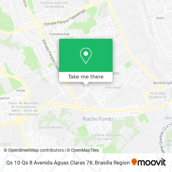 Qs 10 Qs 8 Avenida Águas Claras 78 map
