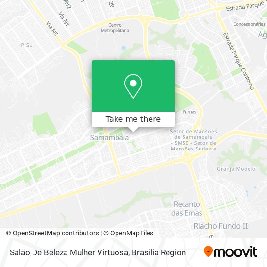 Salão De Beleza Mulher Virtuosa map