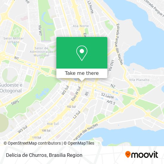 Delícia de Churros map