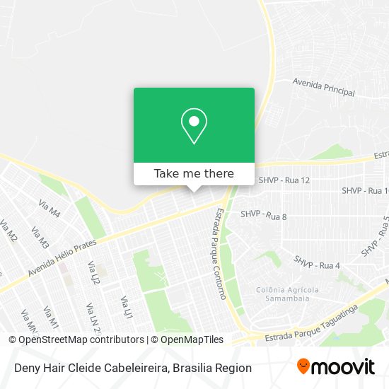 Deny Hair Cleide Cabeleireira map