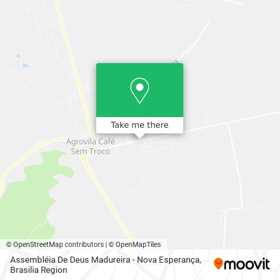 Assembléia De Deus Madureira - Nova Esperança map