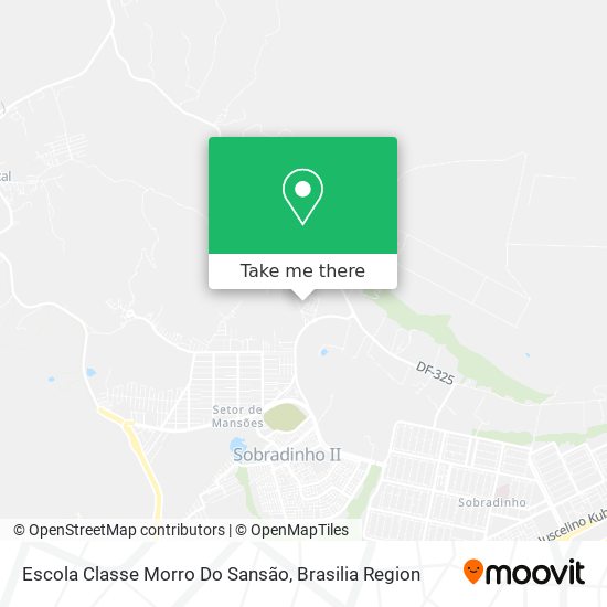 Escola Classe Morro Do Sansão map