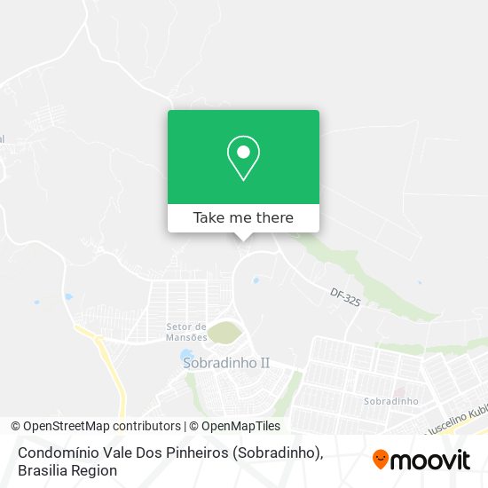 Condomínio Vale Dos Pinheiros (Sobradinho) map