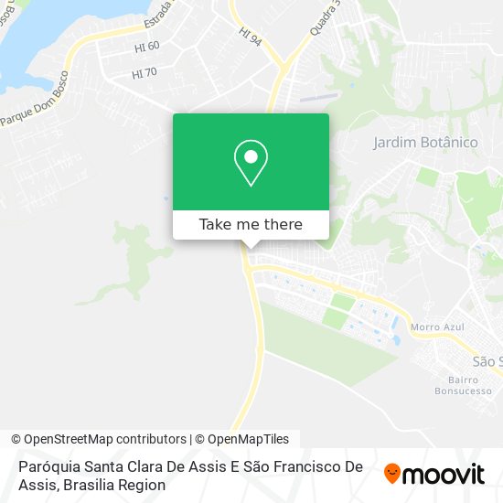 Paróquia Santa Clara De Assis E São Francisco De Assis map