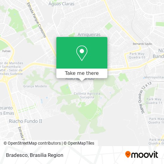 Bradesco map