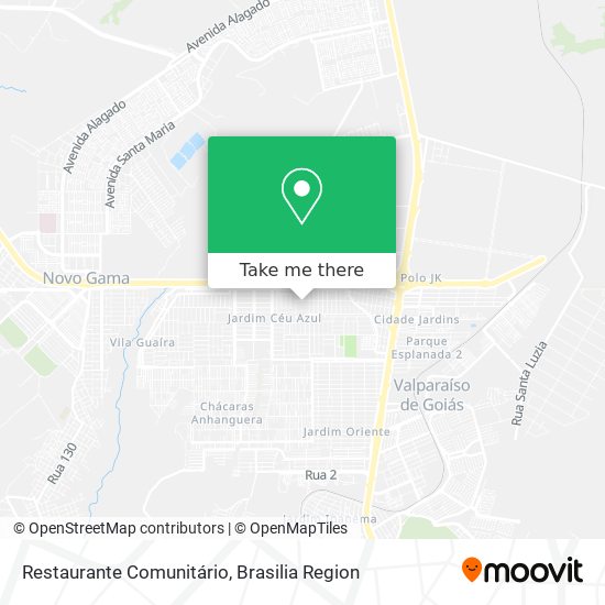 Restaurante Comunitário map