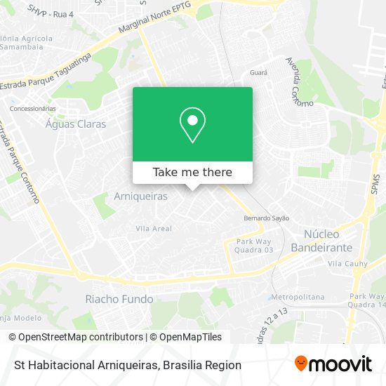 St Habitacional Arniqueiras map