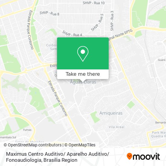 Maximus Centro Auditivo/ Aparelho Auditivo/ Fonoaudiologia map