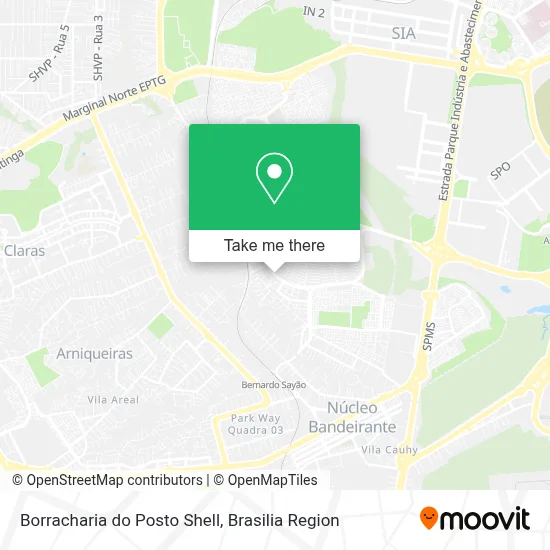 Borracharia do Posto Shell map