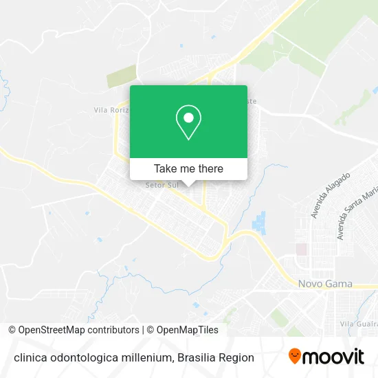 clinica odontologica millenium map