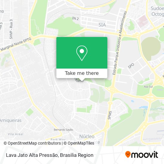 Lava Jato Alta Pressão map