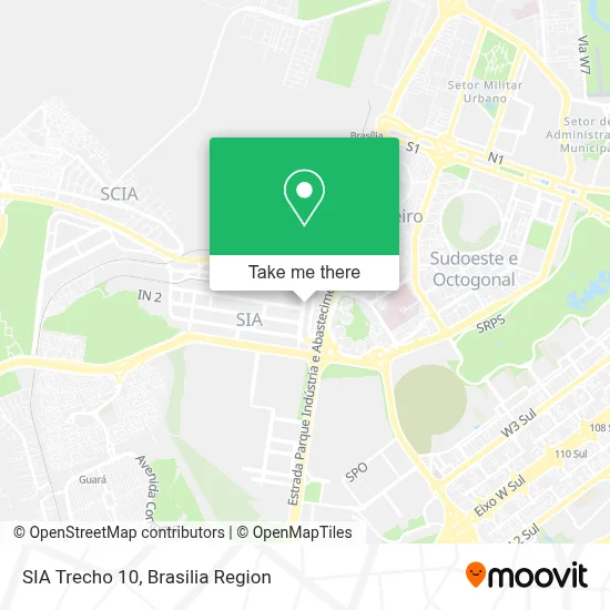 SIA Trecho 10 map