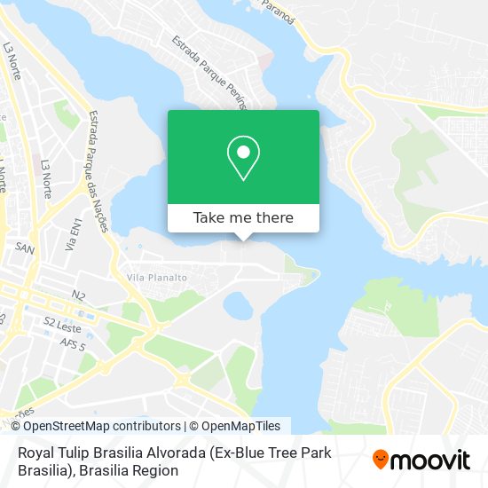Royal Tulip Brasilia Alvorada (Ex-Blue Tree Park Brasilia) map