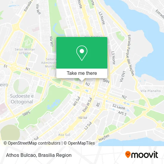 Athos Bulcao map