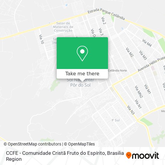 CCFE - Comunidade Cristã Fruto do Espírito map