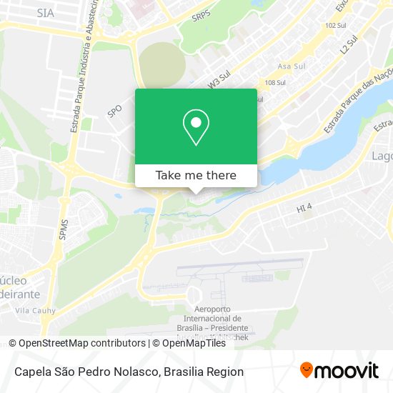 Capela São Pedro Nolasco map