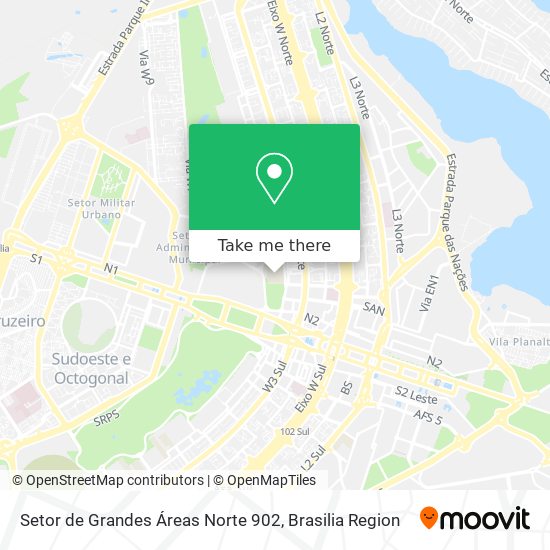 Setor de Grandes Áreas Norte 902 map