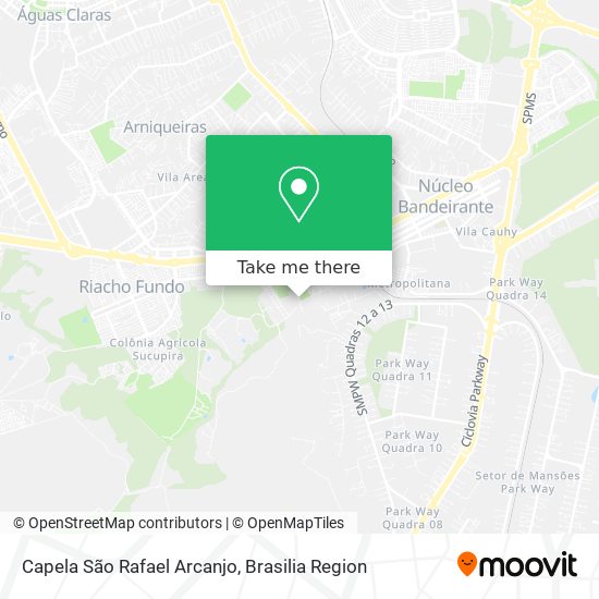 Capela São Rafael Arcanjo map