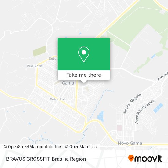 BRAVUS CROSSFIT map