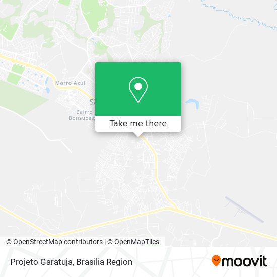 Projeto Garatuja map